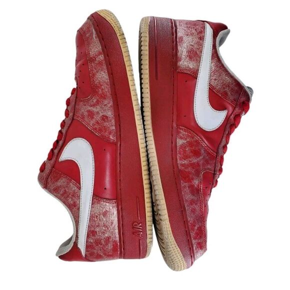 Nike AF-1 Valentine’s Day Pre V Unisex Sz 11 / 9.5 Varsity Red White 350693-611 - Picture 6 of 16